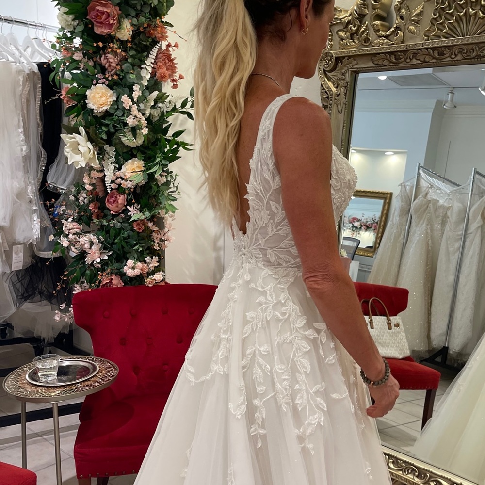 Beautiful Jana Ann Couture Wedding Dress - Picture 2 of 8